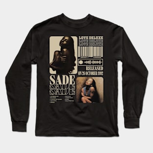 Sade Adu - Love Deluxe - Released on 26 October 1992 Long Sleeve T-Shirt